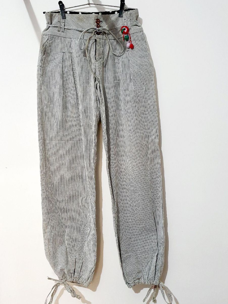 calça balão feminina