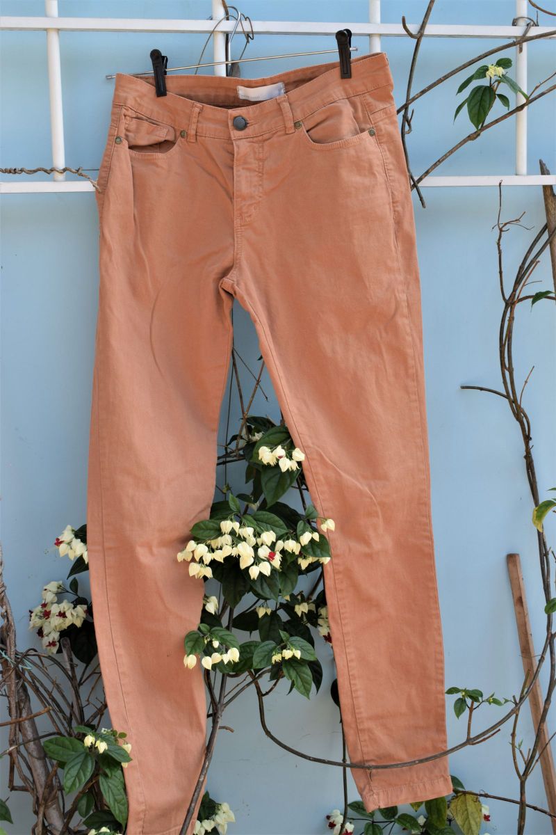 calça bege feminina renner