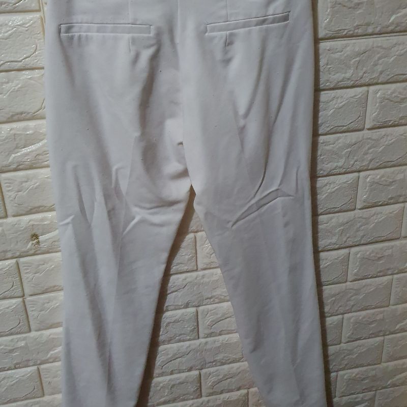 Calça best sale branca renner