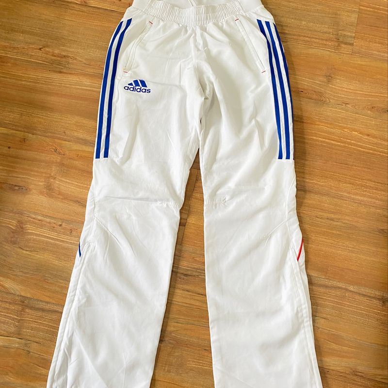 Calça branca hot sale adidas feminina