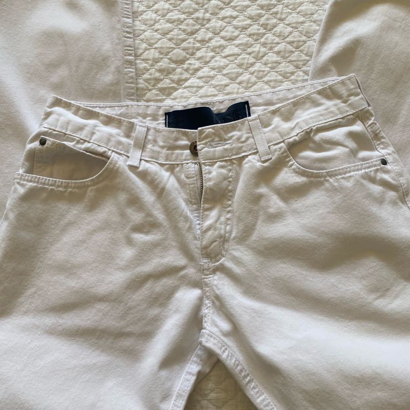 Calça branca hering store masculina