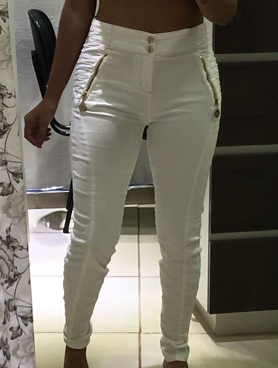 calca branca morena rosa