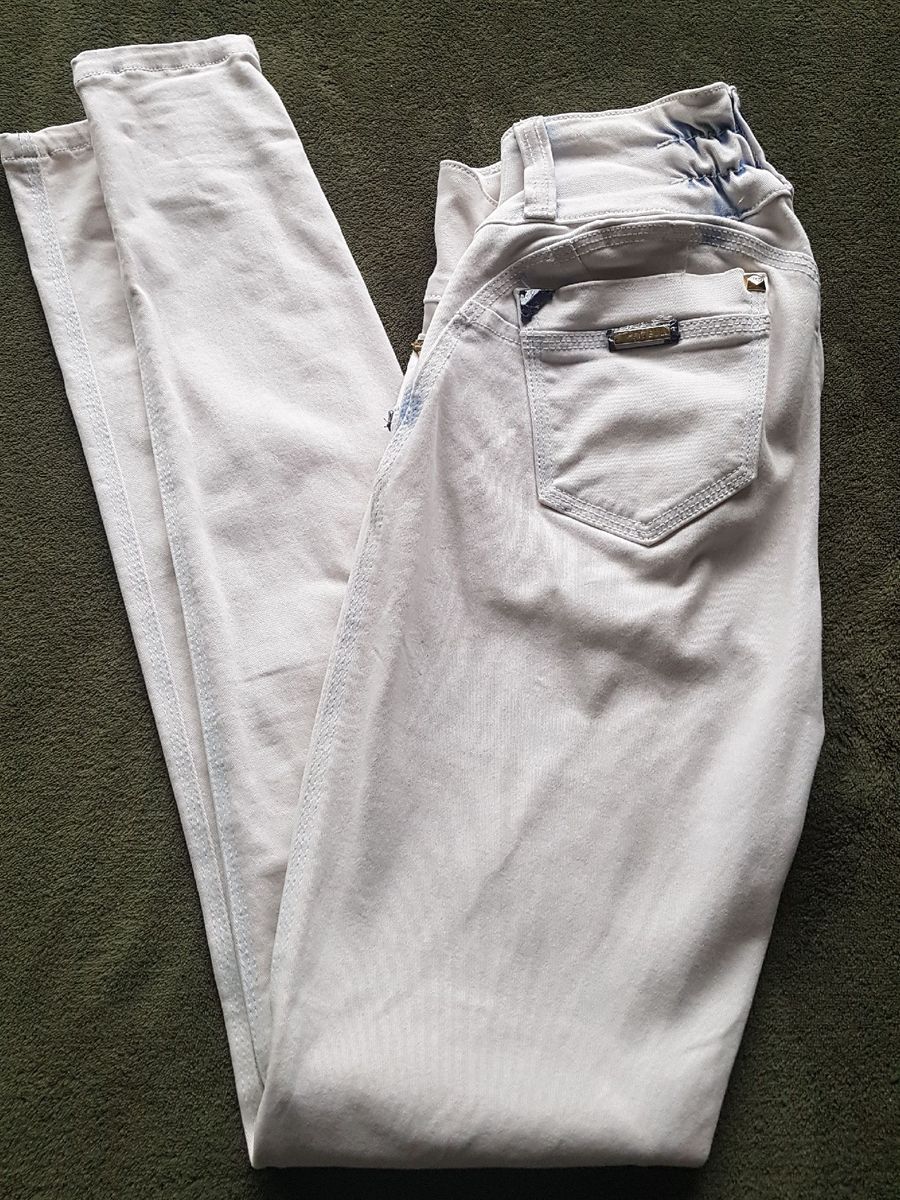 calça jeans pit bull branca