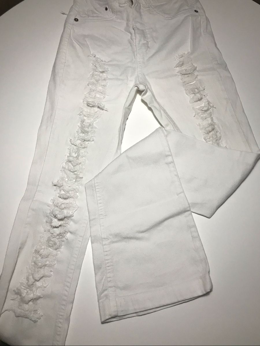 calça branca marisa