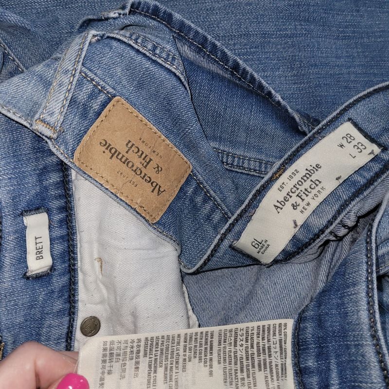 Cal a Brett Ambercrombie Cal a Feminina Abercrombie Amp Fitch Usado 83866552 enjoei