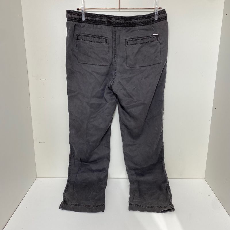Calça Calvin Klein Jeans Cintura Média Cinza Estonado com Elastico