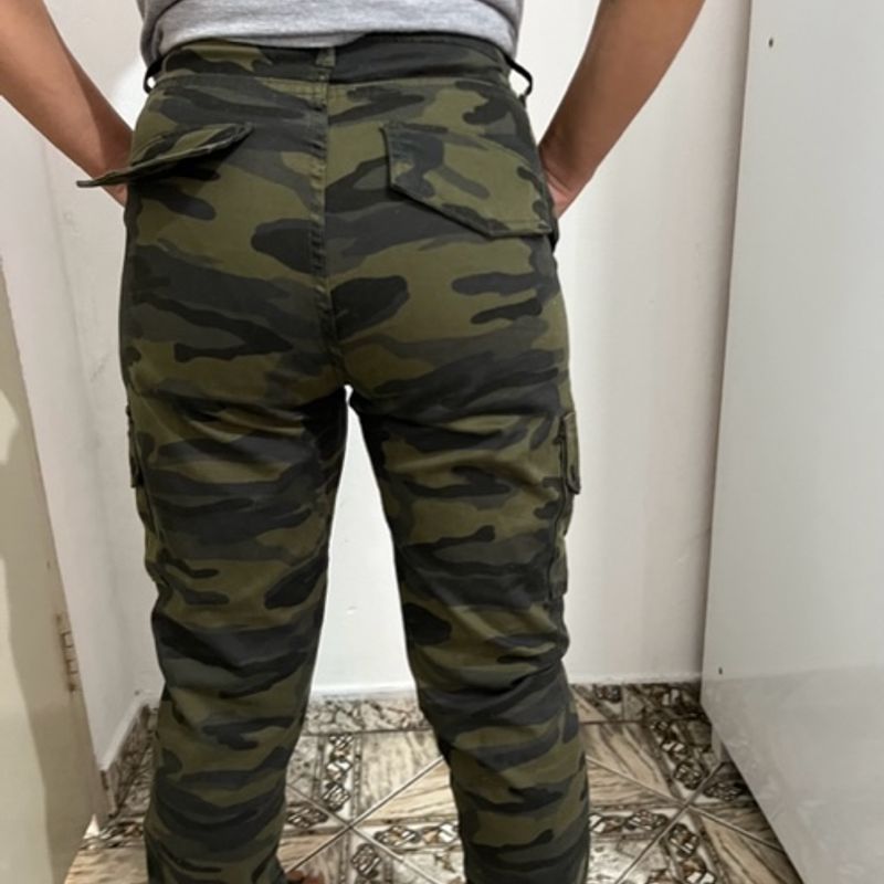 Calça camuflada hot sale youcom