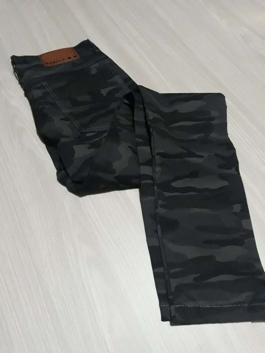 calça jeans verde masculina