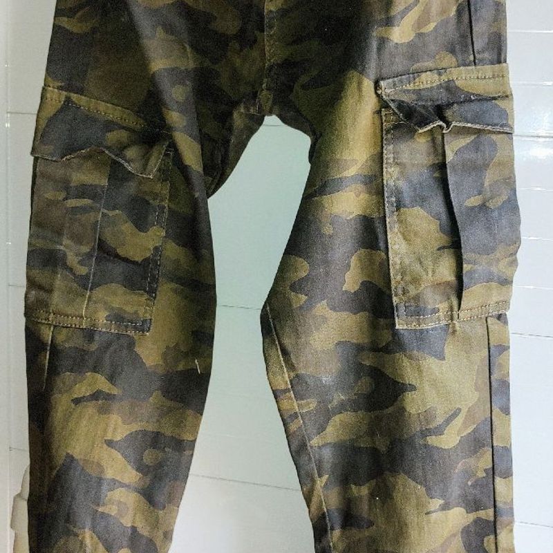 Calça hot sale camuflada sawary