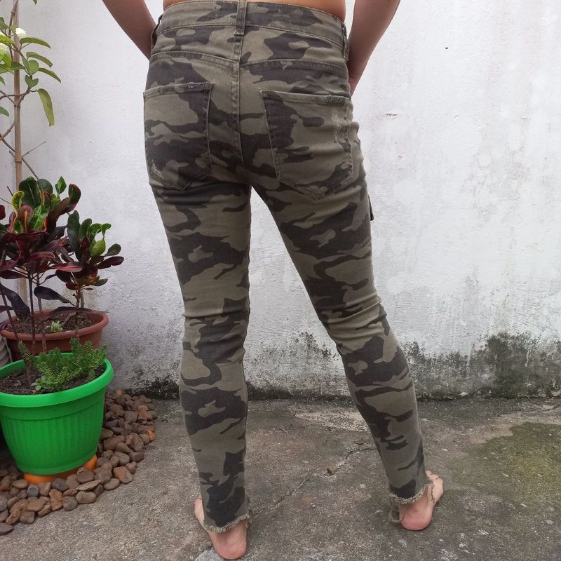 Calça john john store camuflada