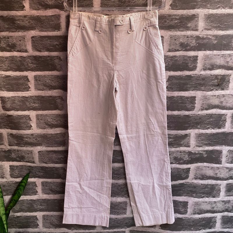 Calça best sale capri listrada