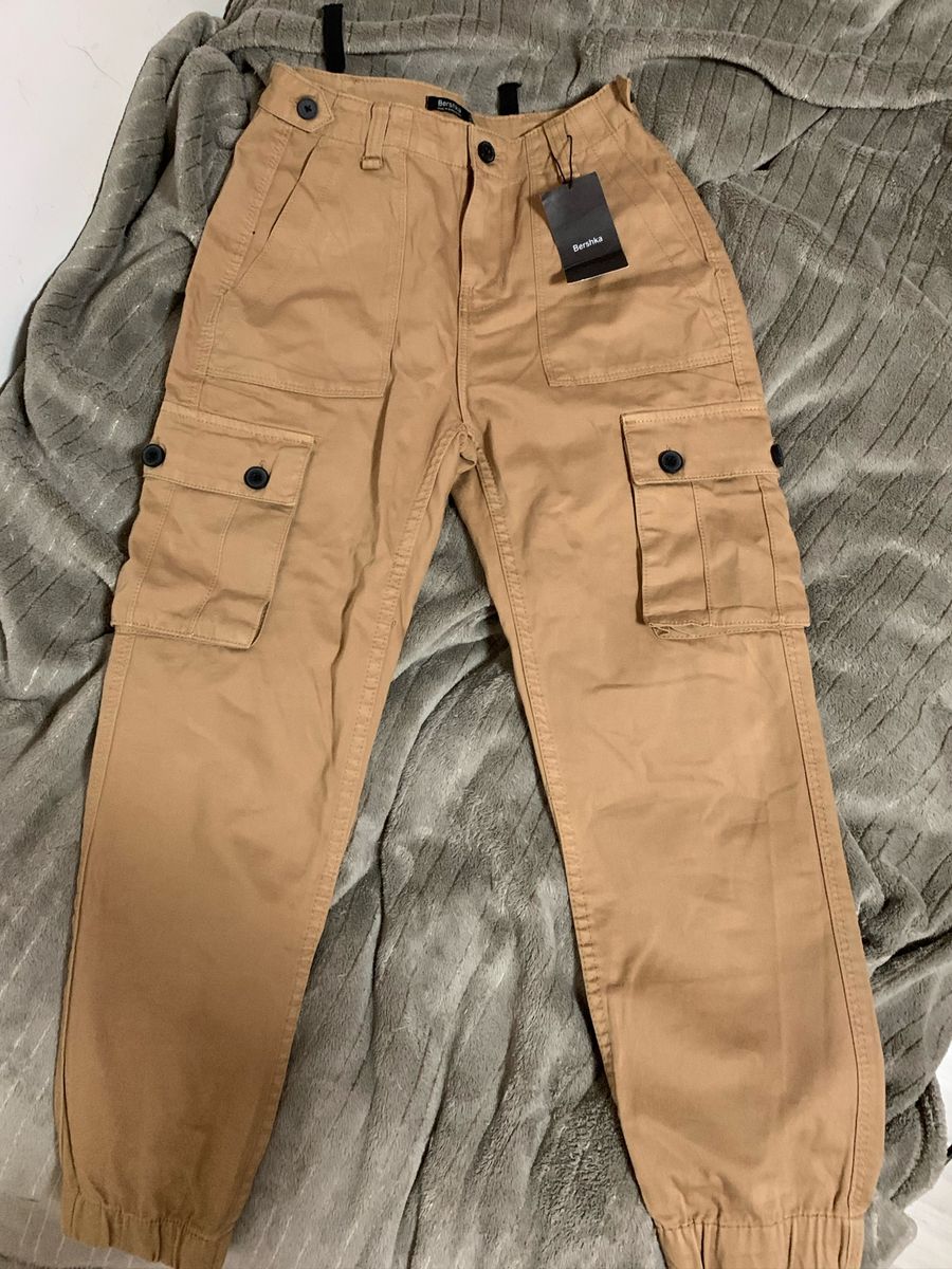 calças cargo bershka