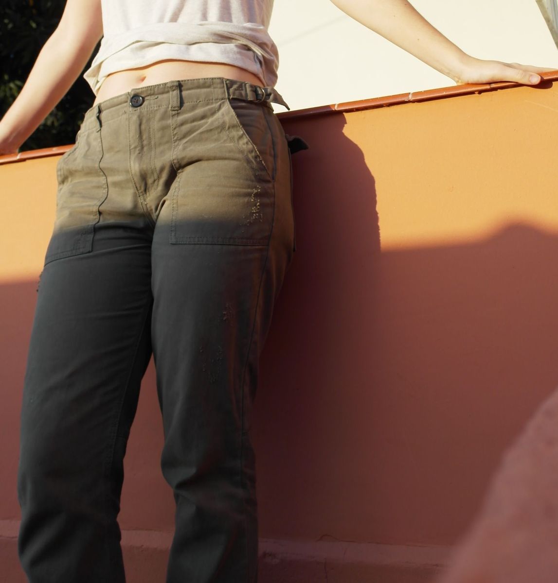 calça cargo forever 21