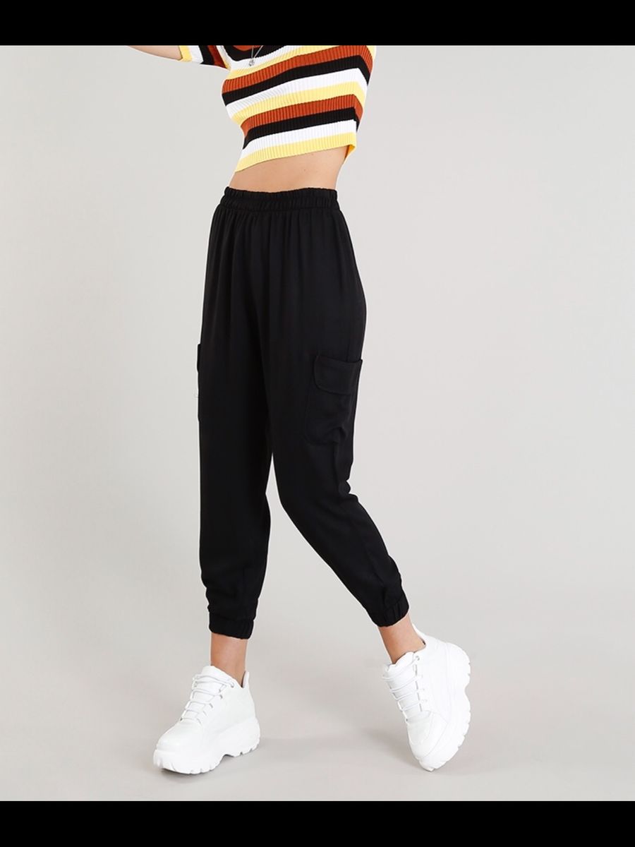 calça jogger na c&a