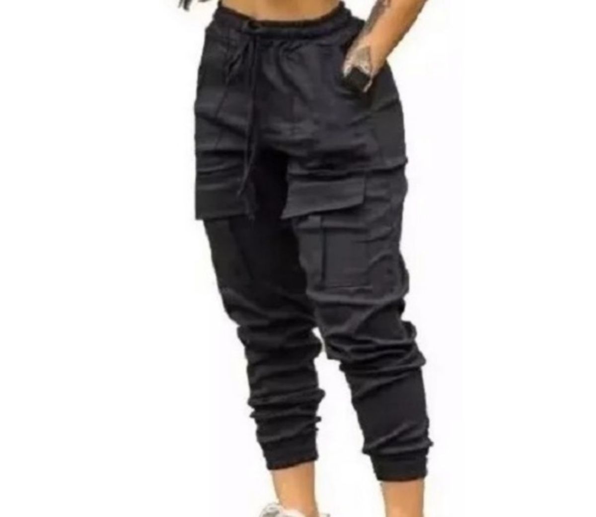 calça cargo preta