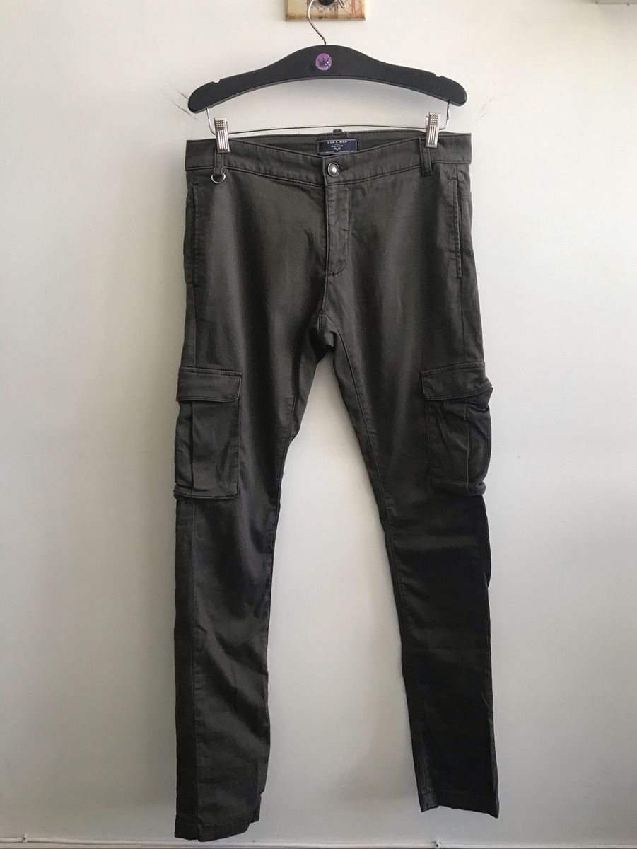 calça cargo zara