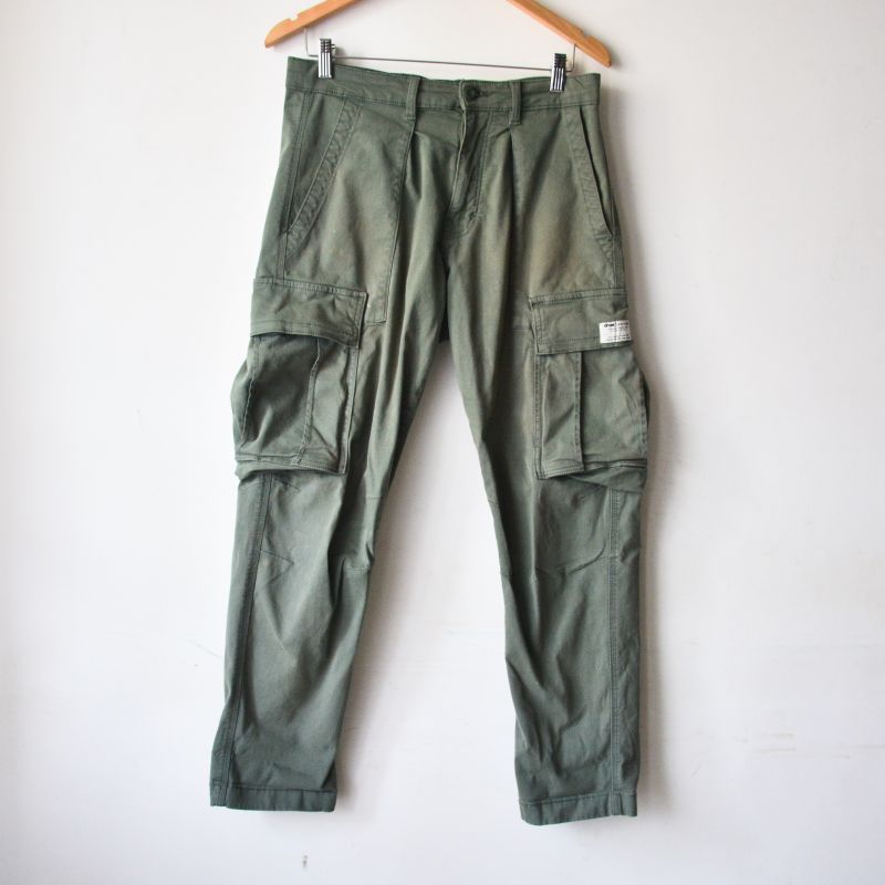 Zara Cargo Pants Zara CalÃ§as Masculinas Calça Cargo Zara Cropped