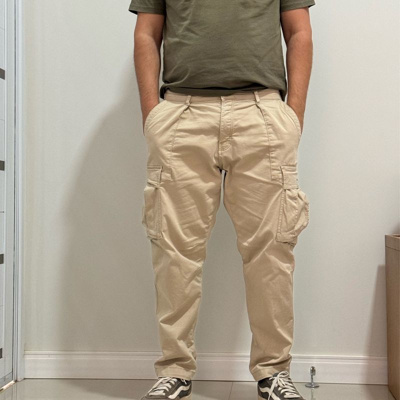 Calça Cargo CalÃ§a Da Zara Masculina Zara Cargo Pants Zara CalÃ§as
