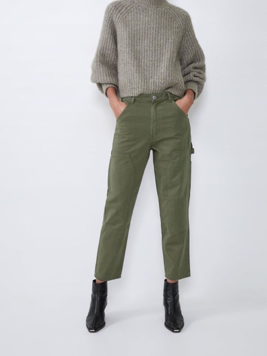 zara calças femininas