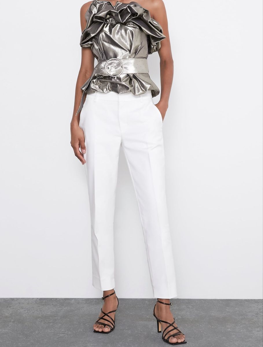 calça chino feminina