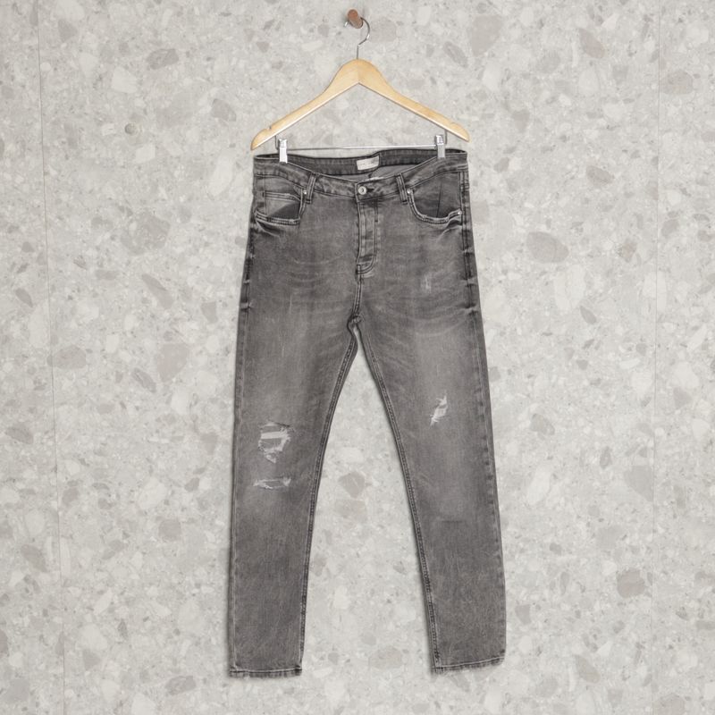 Jeans Zara Jeans Usados Precios Calça Cinza Jeans Destroyed Zara