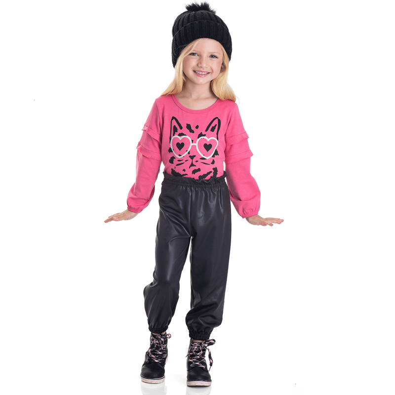 Calça de hot sale cirre infantil