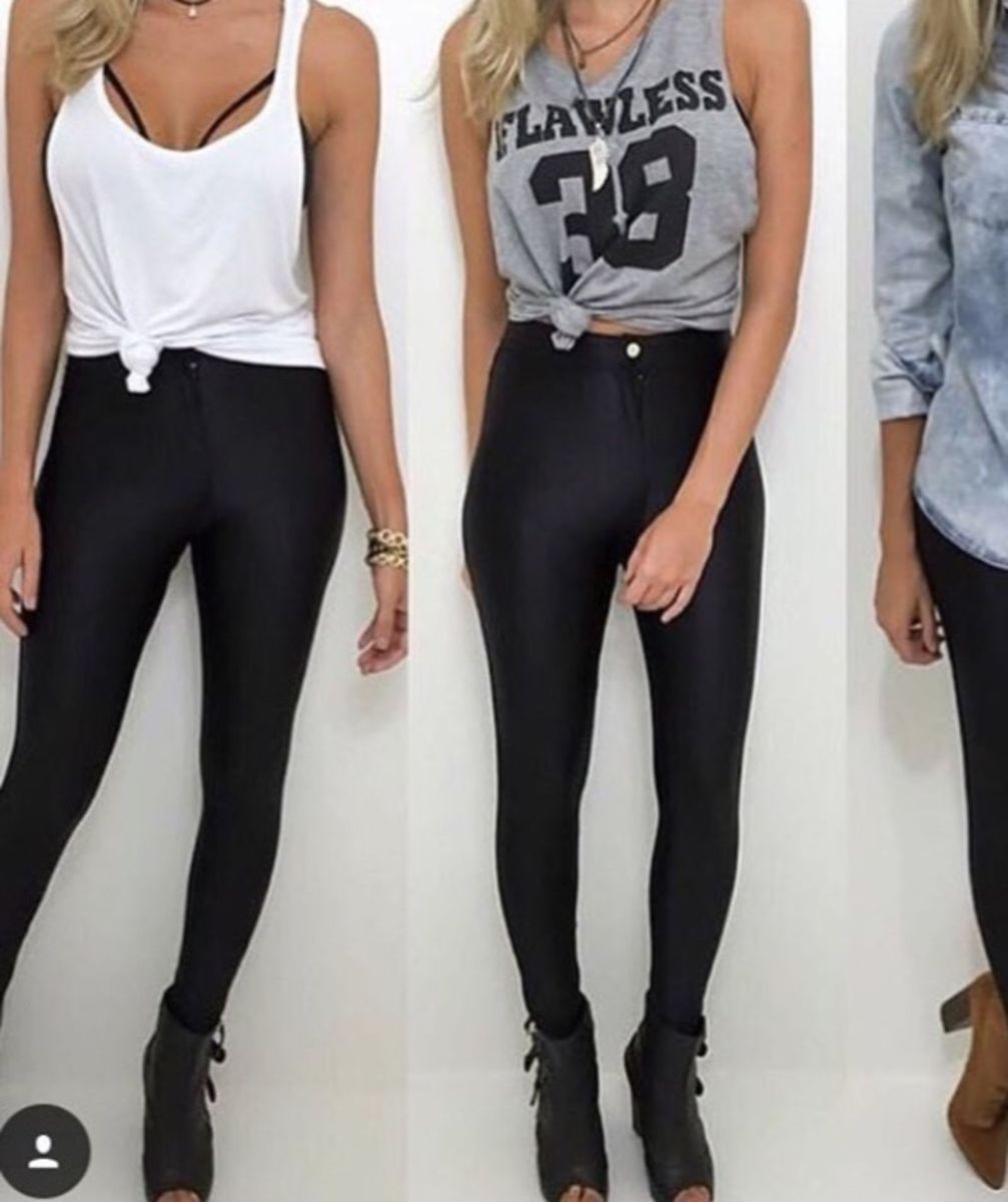calça cirre com bota
