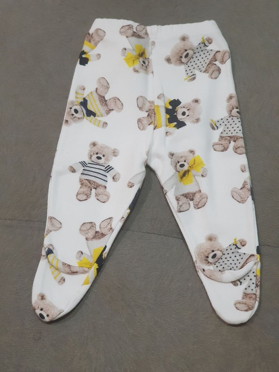 calça de pezinho bebe