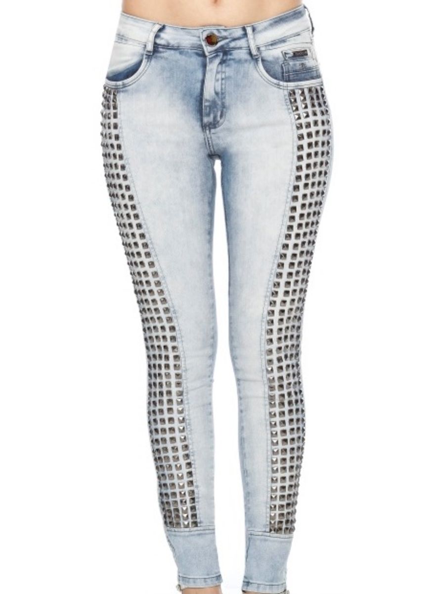 calça jeans caccau cintura alta