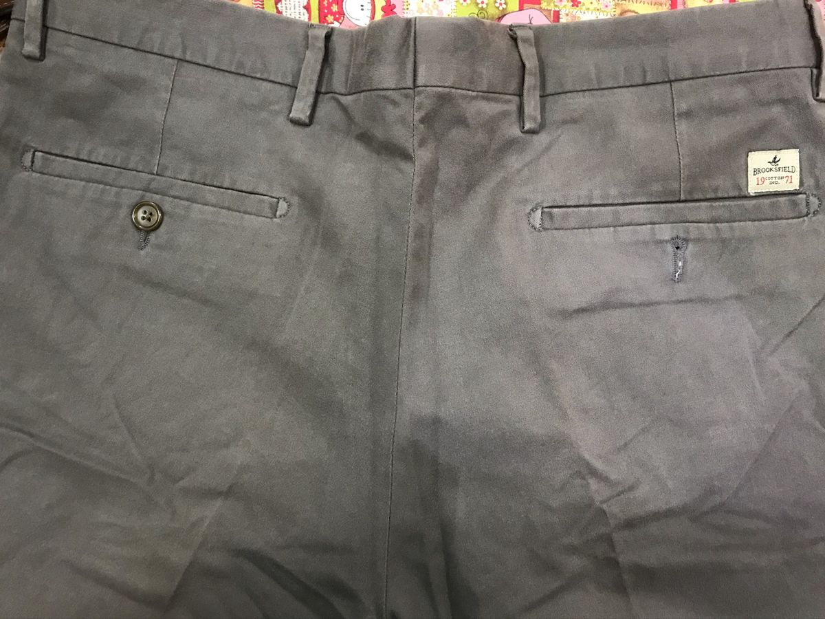 calça brooksfield masculina
