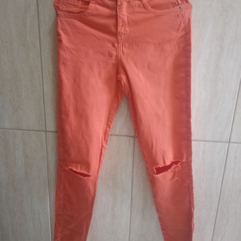 Calça best sale cor abobora