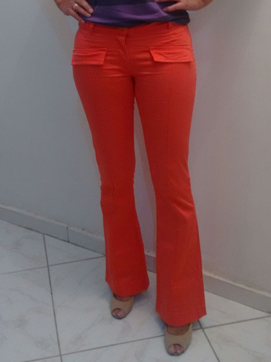 calça coral flare - calças griffteria