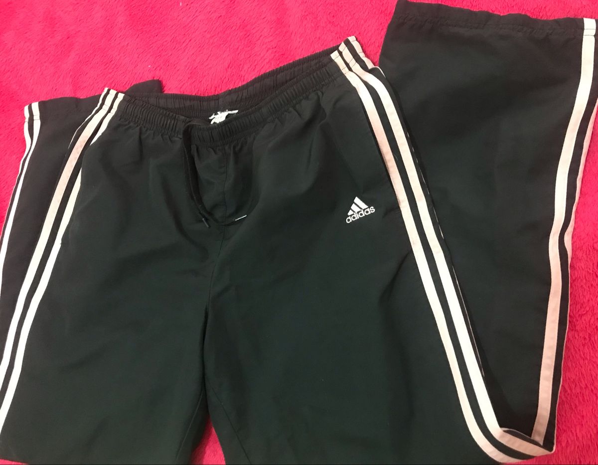 calça corta vento feminina adidas