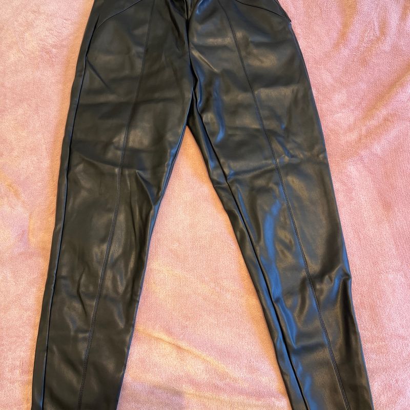 Calça Couro Fake P Calça Feminina Renner Nunca Usado 92957708 enjoei