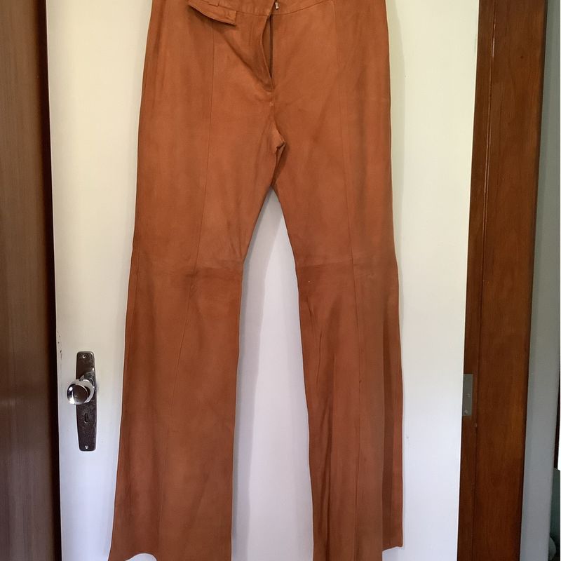 Calça chamois sale caramelo