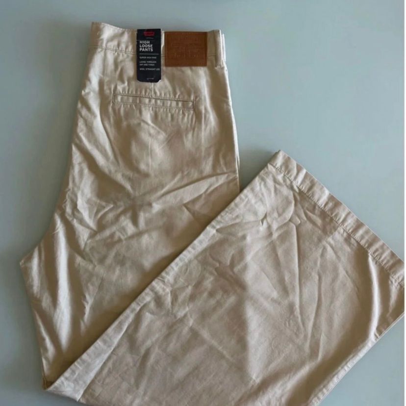 calça da levis feminina nova original social - alfaiataria levi's