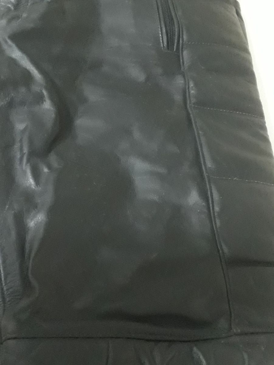 calça de couro mercadolivre