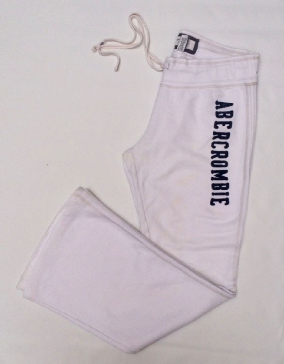 calça de moletom abercrombie feminina