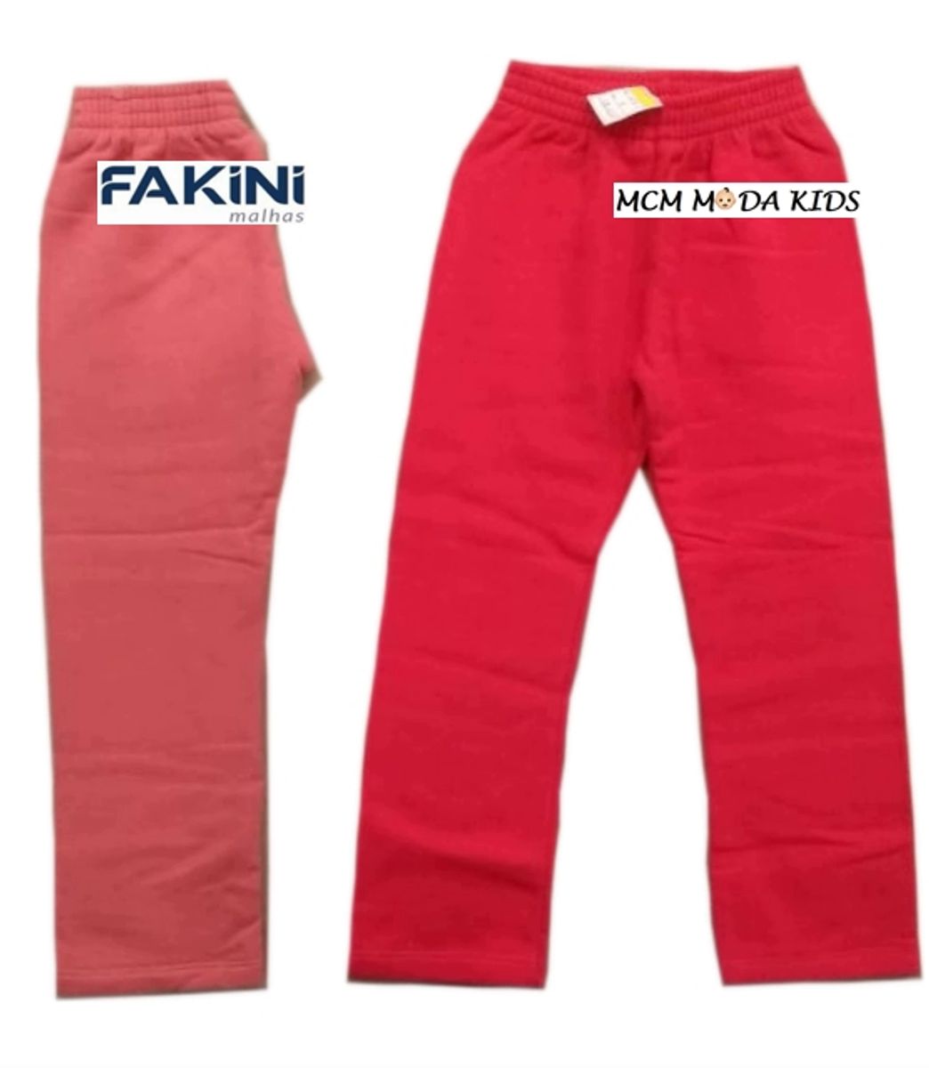 calça de moletom tamanho 4