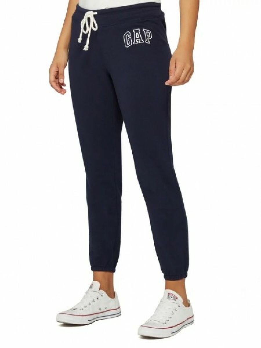 calça moletom feminina azul marinho