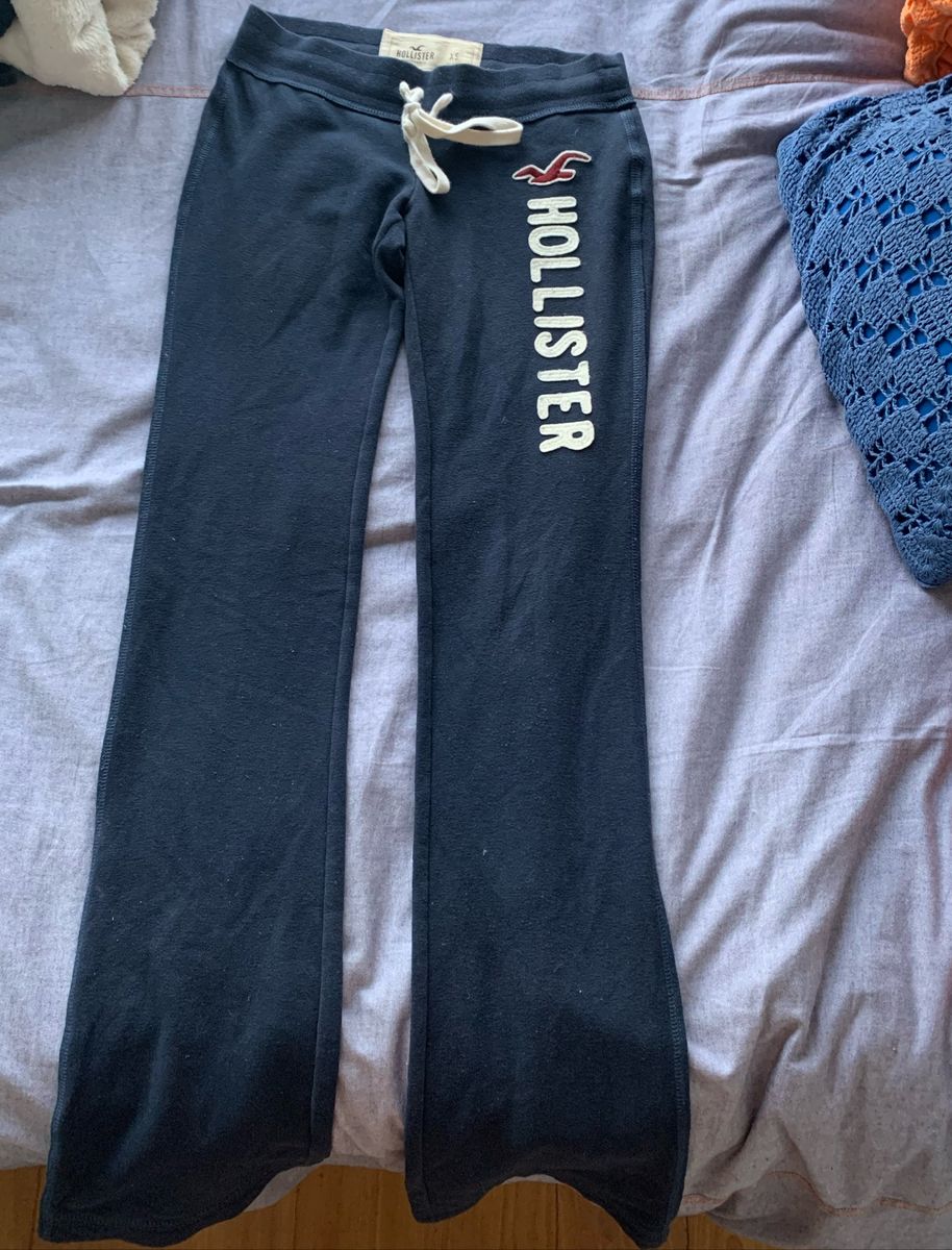 Calça de hot sale moletom feminina hollister