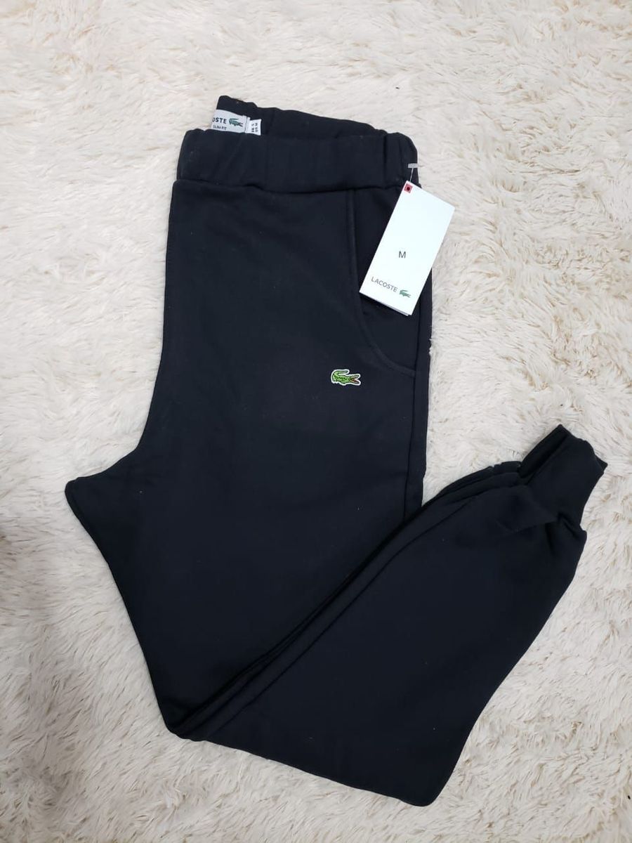 calça lacoste masculina moletom