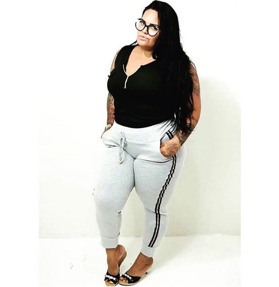 calça moletom plus size