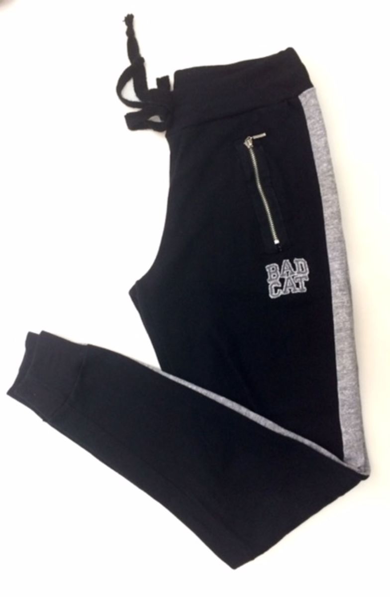 calça de moletom bad cat