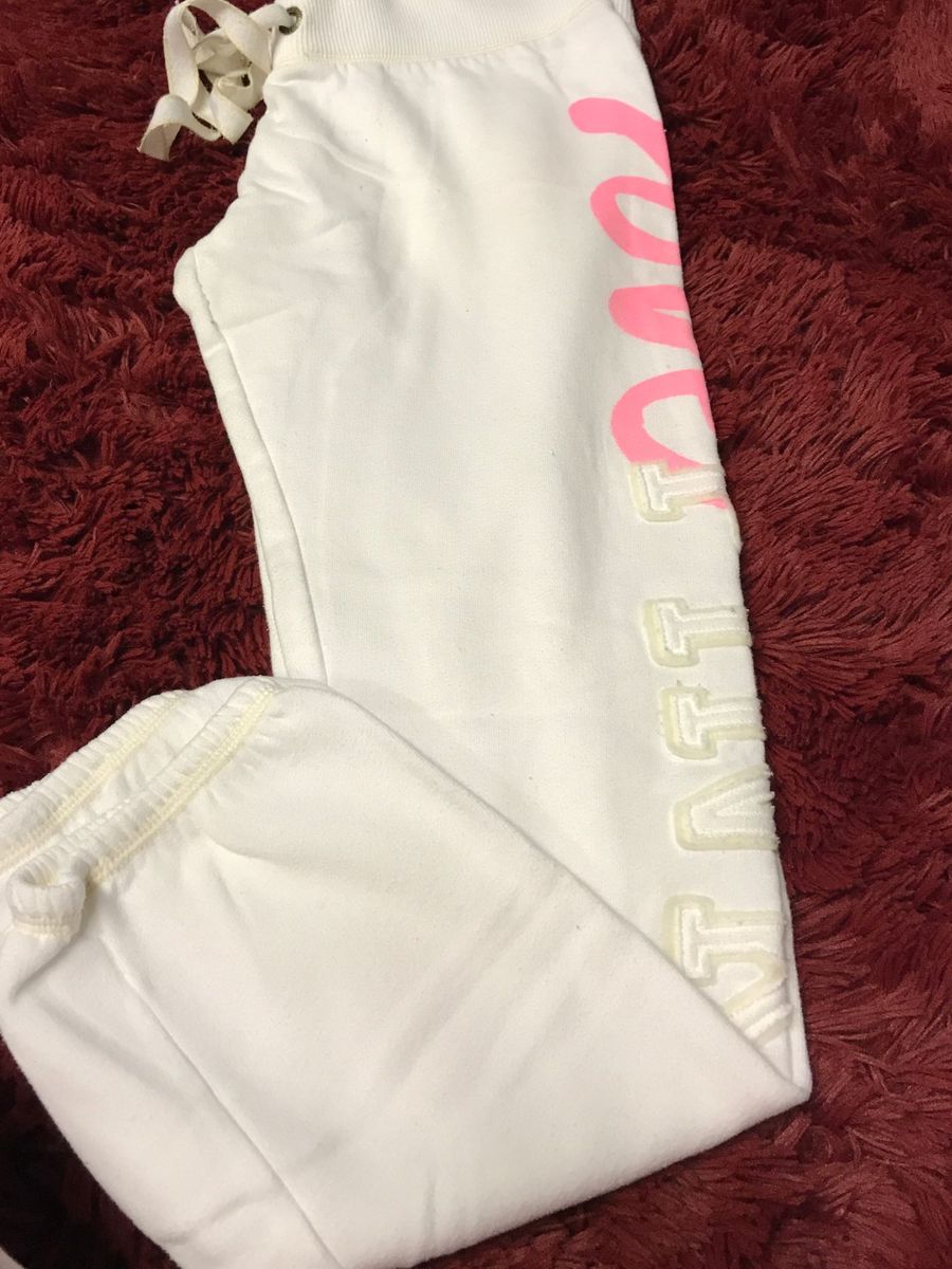 calça moletom pink victoria secrets
