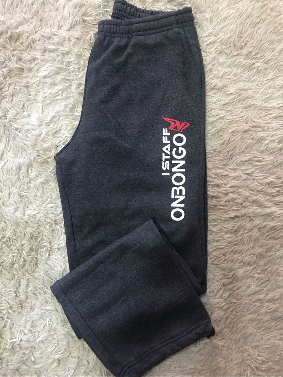 calça de moletom da onbongo