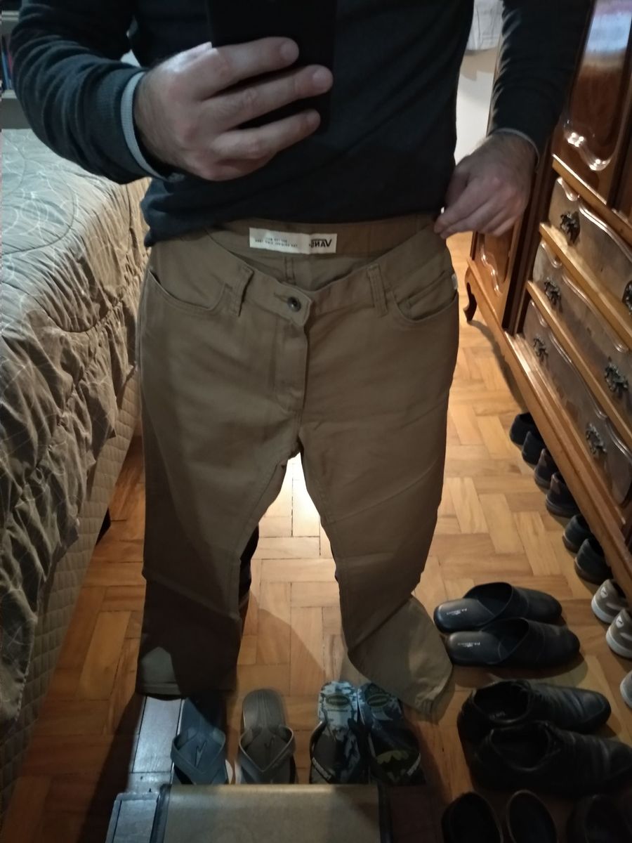 calça sarja vans