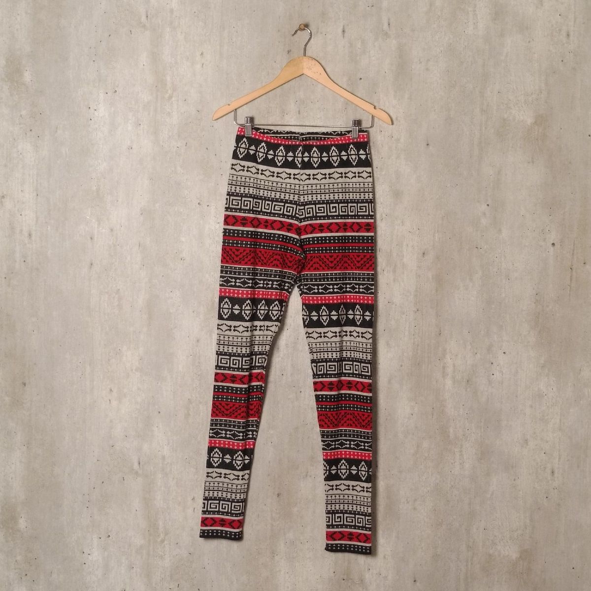 calça de trico feminina