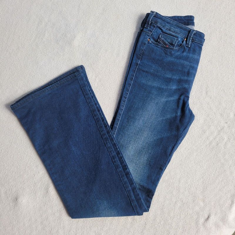 Calça diesel store feminina cintura alta