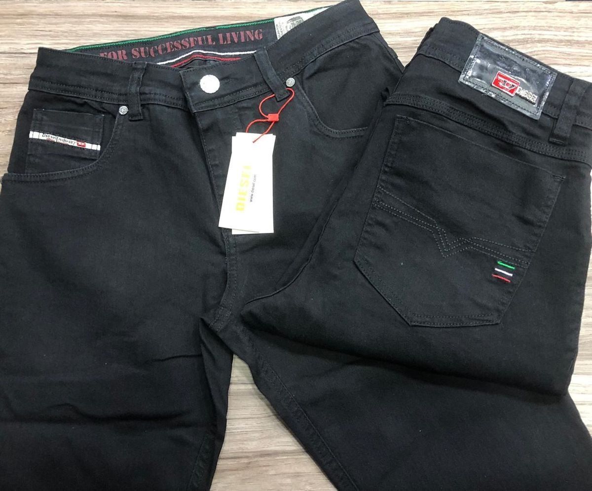 calça elastano masculina preta